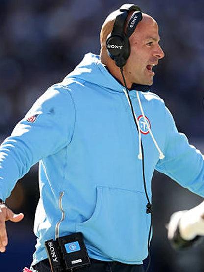 2026 Robert Saleh Tennessee Titans Sideline Hoodie