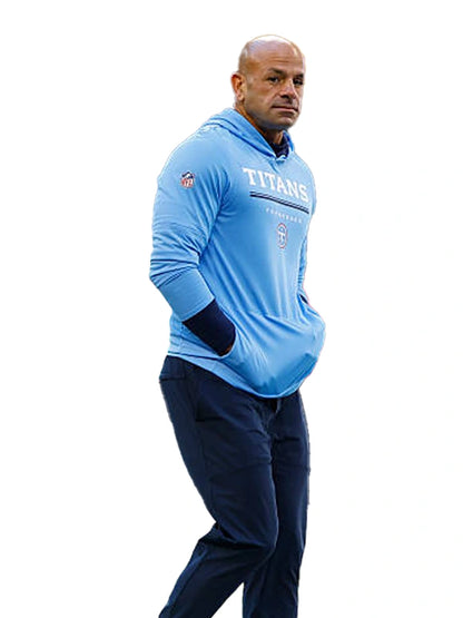 2026 Robert Saleh Tennessee Titans Sideline Hoodie