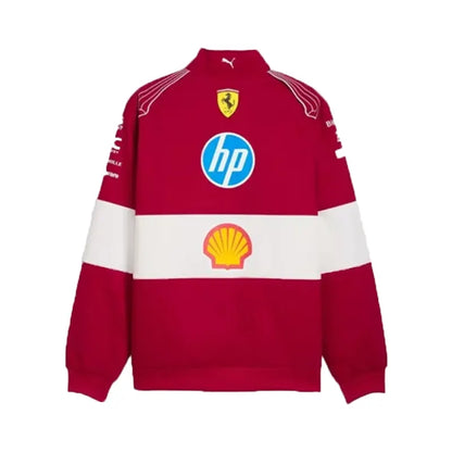Scuderia Ferrari F1 2025 Team Racing Jacket