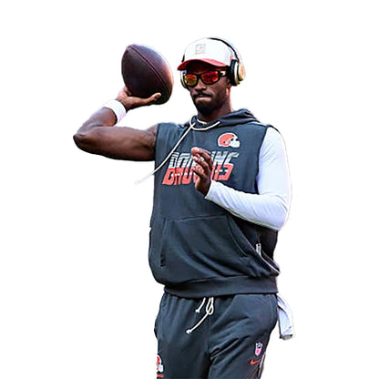Shedeur Sanders Preseason 2026 Browns Sleeveless Hoodie