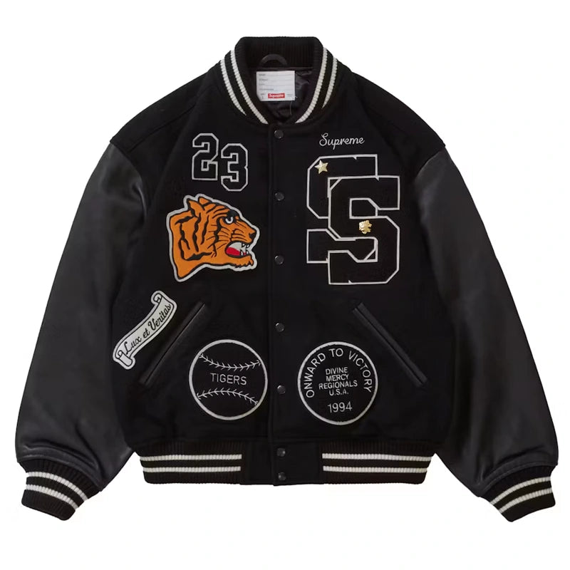 Supreme Tiger Varsity Jacket