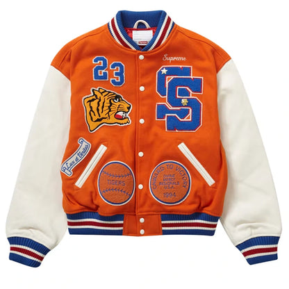 Supreme Tiger Varsity Jacket
