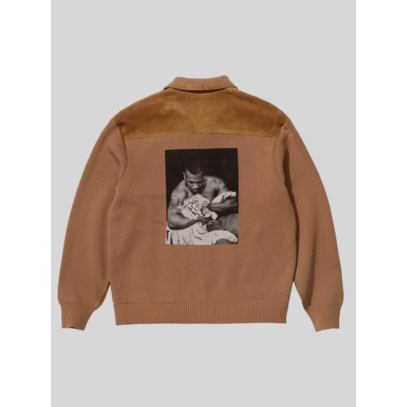 Supreme x Martine Rose Fall/Winter Suede Zip Up Cardigan