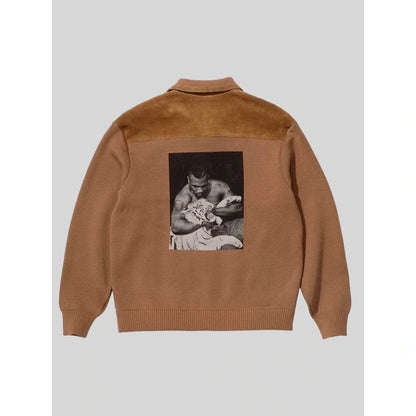 Supreme x Martine Rose Fall/Winter Suede Zip Up Cardigan