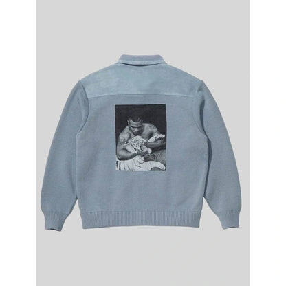 Supreme x Martine Rose Fall/Winter Suede Zip Up Cardigan