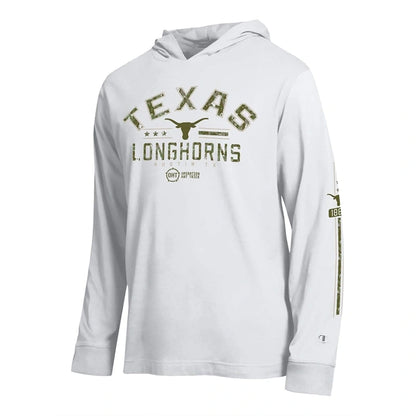 Texas Longhorns Operation Hat Trick Hooded Long Sleeve T-Shirt