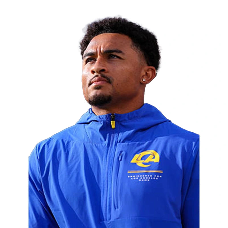 Trent McDuffie 2026 Los Angeles Rams Anorak Jacket