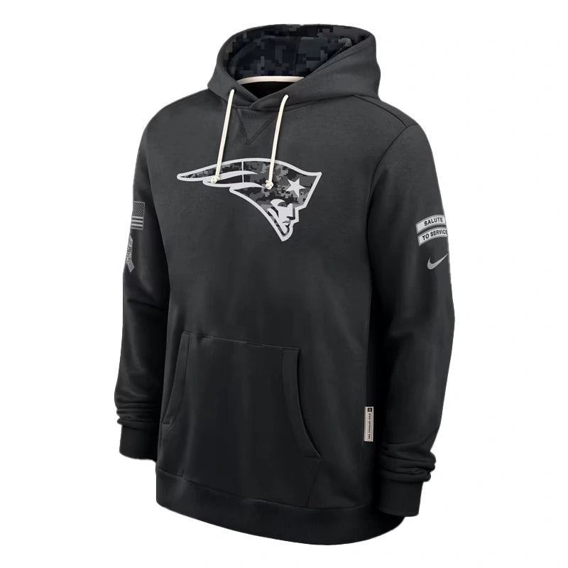 New England Patriots 2026 Salute to Service Sideline Hoodie