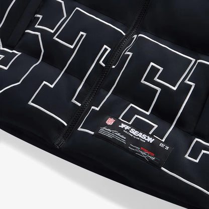 Pittsburgh Steelers Off Season x NFL Black Puffer Jacket