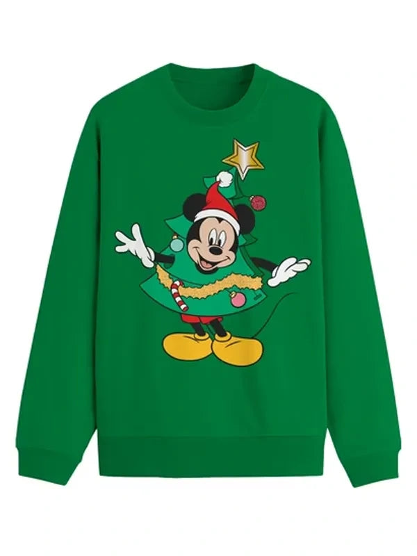 Walmart Mickey Mouse Disney Christmas Sweatshirt