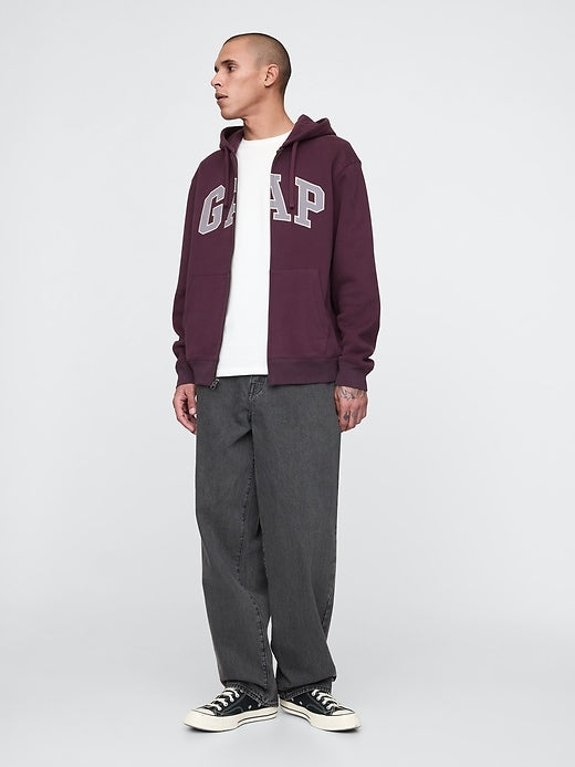 Adult VintageSoft Arch Logo Zip Hoodie