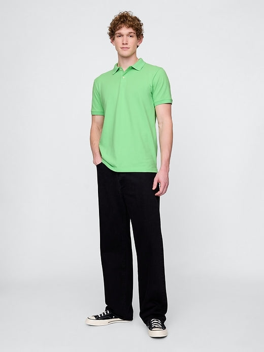 Pique Polo Shirt
