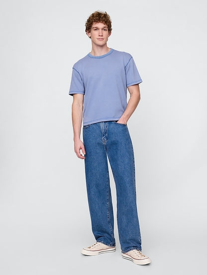 Adult Heavyweight Crop T-Shirt