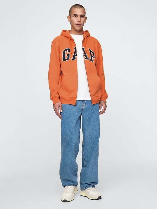 Adult VintageSoft Arch Logo Zip Hoodie