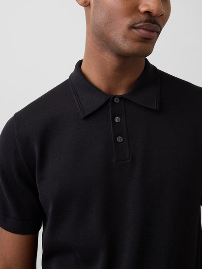Classic Polo Sweater