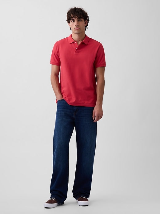 Pique Polo Shirt