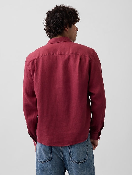100% Linen Relaxed Shirt