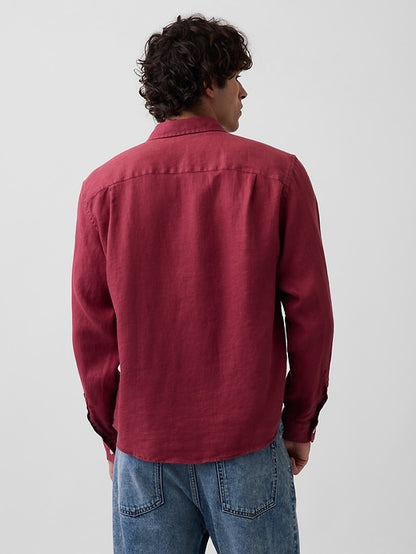 100% Linen Relaxed Shirt