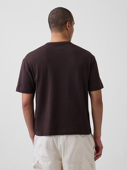 Adult Heavyweight Crop T-Shirt