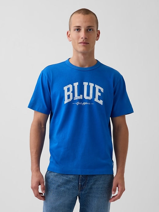 Get Blue Relaxed Logo T-Shirt