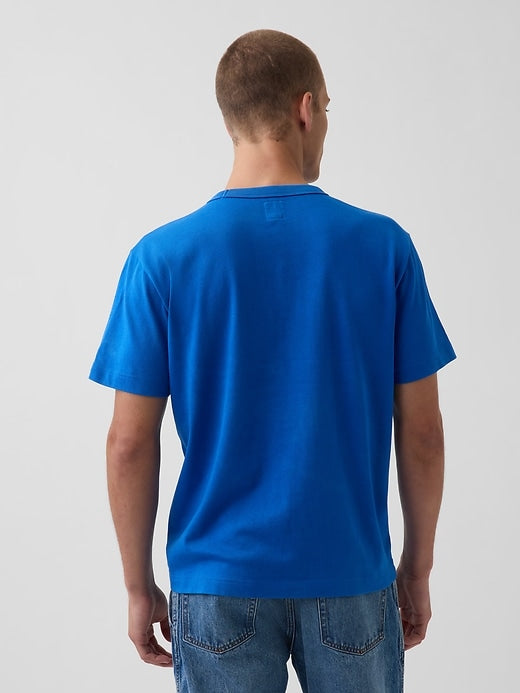Get Blue Relaxed Logo T-Shirt