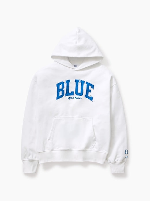 Get Blue Heavyweight French Terry Logo Hoodie