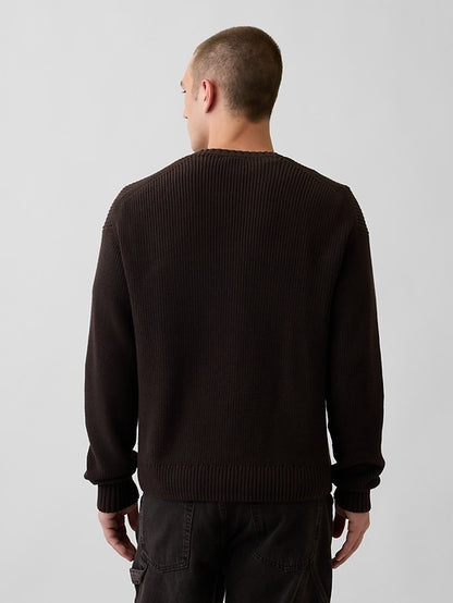Relaxed Shaker Sweater