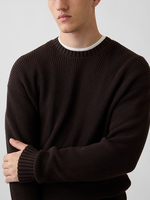 Relaxed Shaker Sweater
