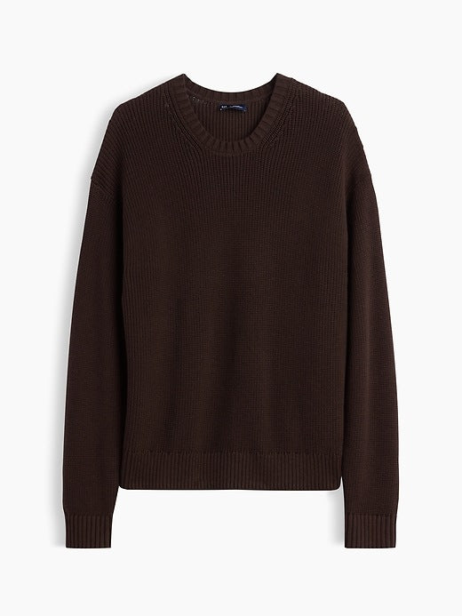 Relaxed Shaker Sweater